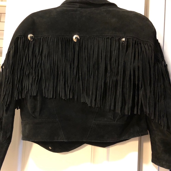 Fridge black suede jacket - Picture 3 of 6